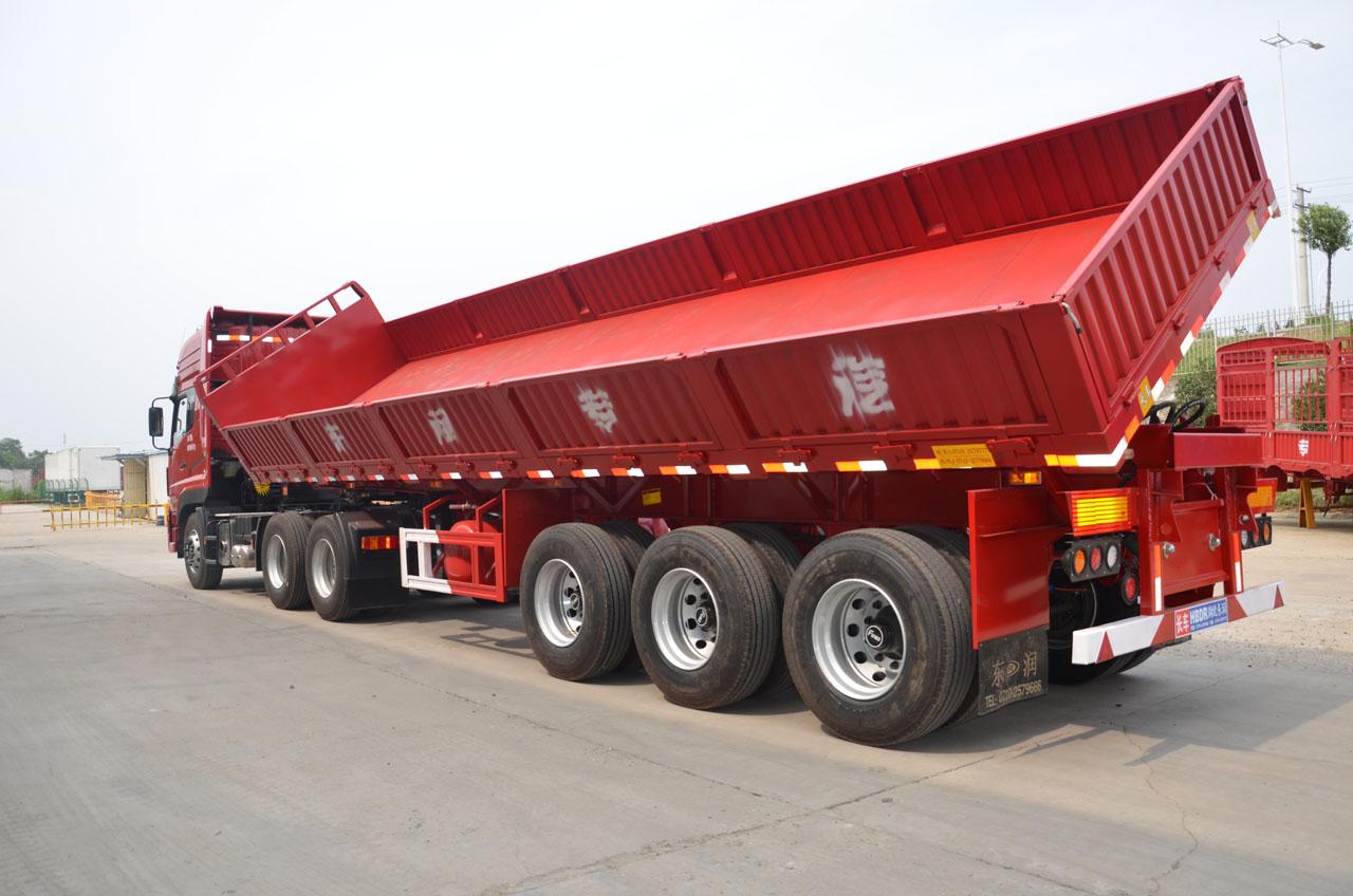 侧翻自卸半挂车系列