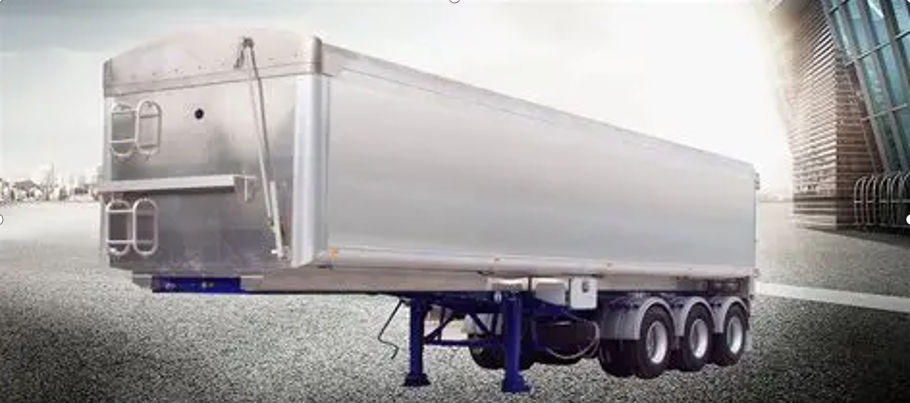 铝合金的自卸粮食运输列车